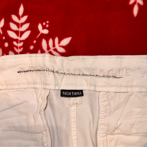 NWOT 🥀 Men's American Eagle Flat Front White Shorts - Picture 9 of 11